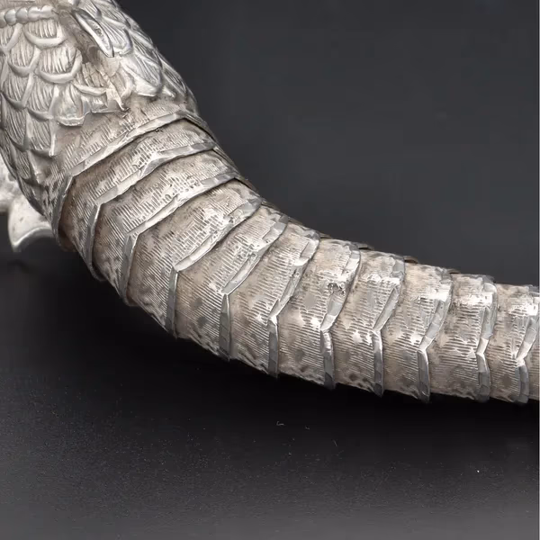 Very Rare Sterling Silver Articulated Spanish Fish