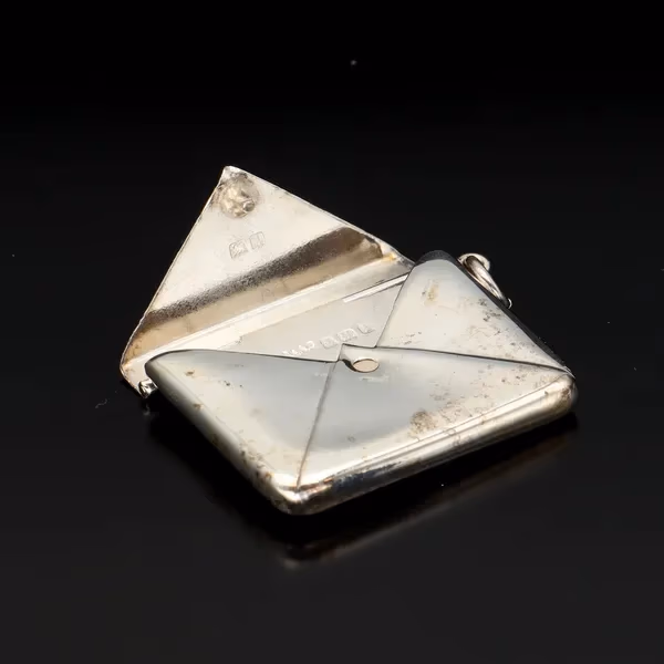 Edwardian Silver Stamp Case
