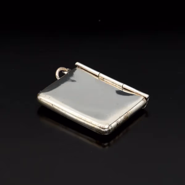 Edwardian Silver Stamp Case