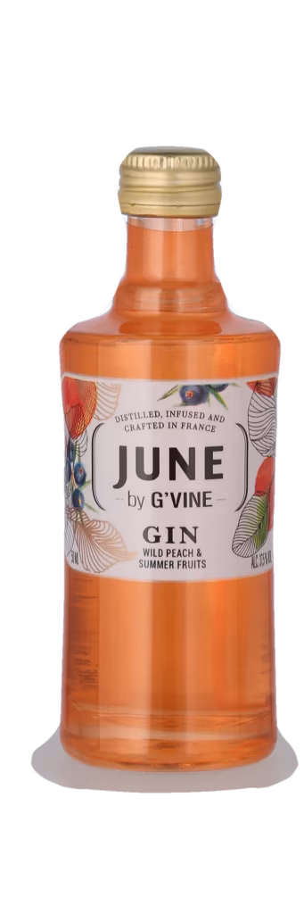 JUNE PEACH GIN, BY G VINE 37,5% Wild Peach, Maison Villevert
