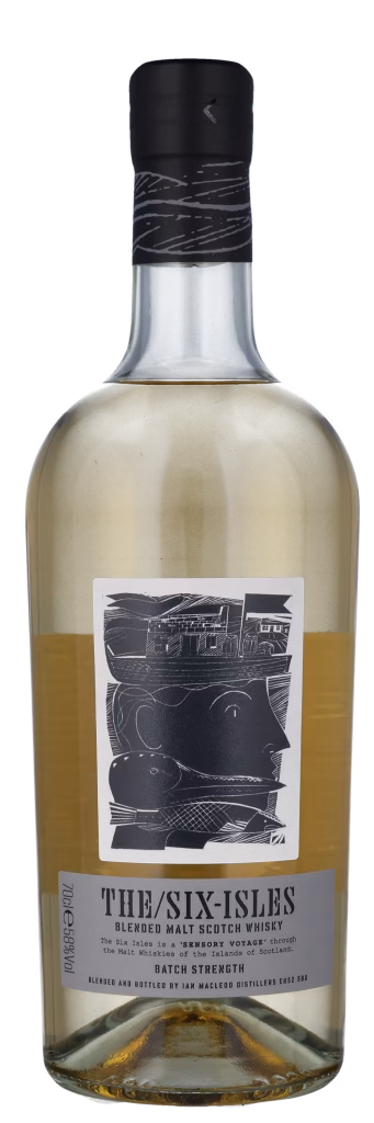SIX ISLES BATCH STRENGTH 58% BLENDED MALT SCOTCH WHISKY Ian Macleod Distillers
