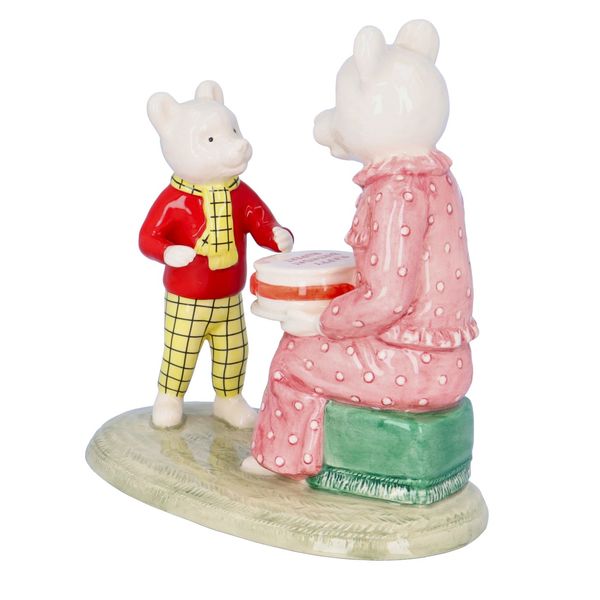 Royal Doulton Happy Birthday Rupert the Bear Ceramic Figurine