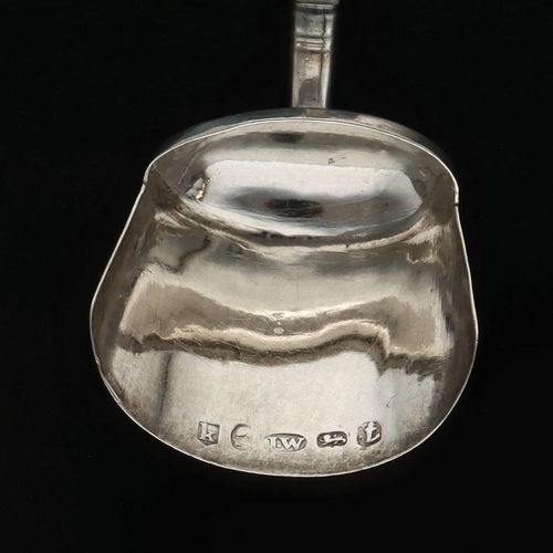 19th Century Silver Caddy Spoon image-3