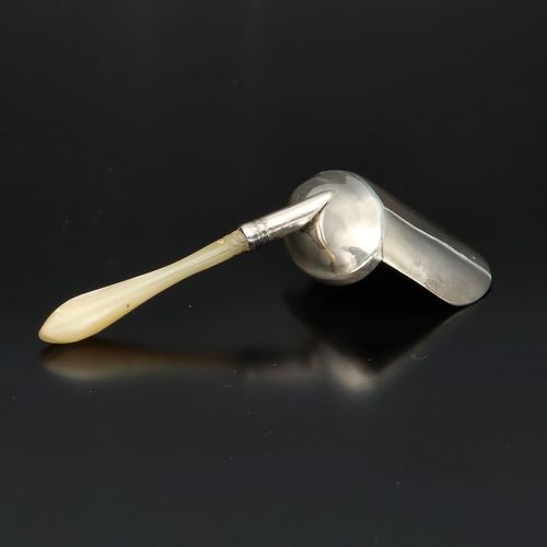 19th Century Silver Caddy Spoon image-4