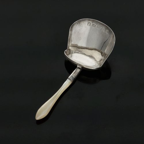 19th Century Silver Caddy Spoon image-1
