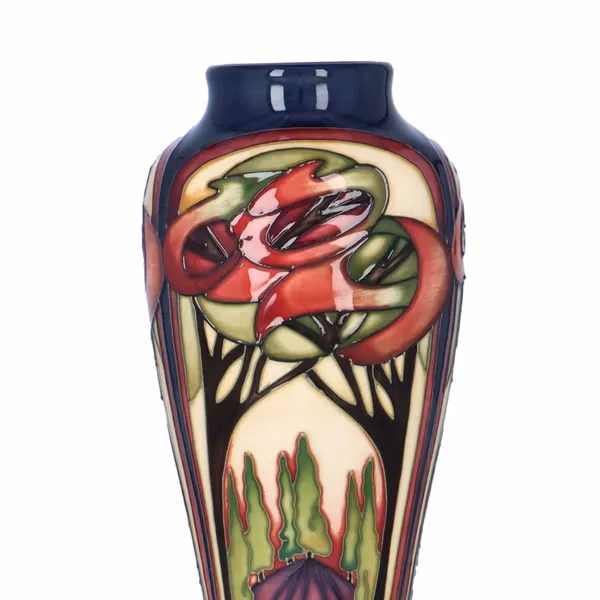 Moorcroft Provence Vase by Rachel Bishop