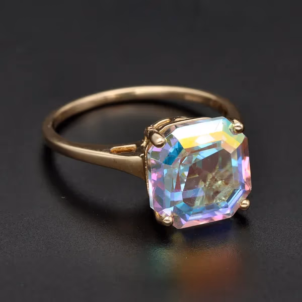 Gold Topaz Ring