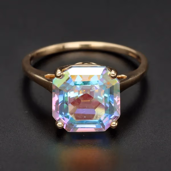 Gold Topaz Ring