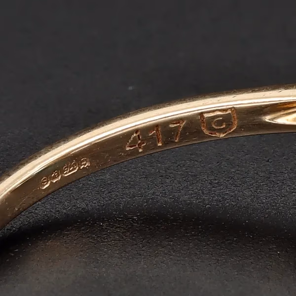 Gold Topaz Ring
