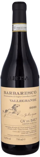BARBARESCO VALLEGRANDE DOCG, Ca' del Baio, Piemonte