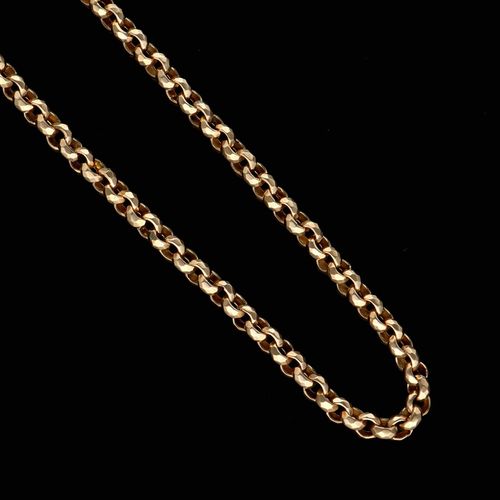 Heavy 9ct Gold Belcher Chain image-1