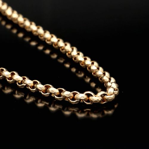 Heavy 9ct Gold Belcher Chain image-2