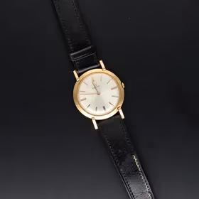 18ct Gold Omega Super Slim Dress Watch