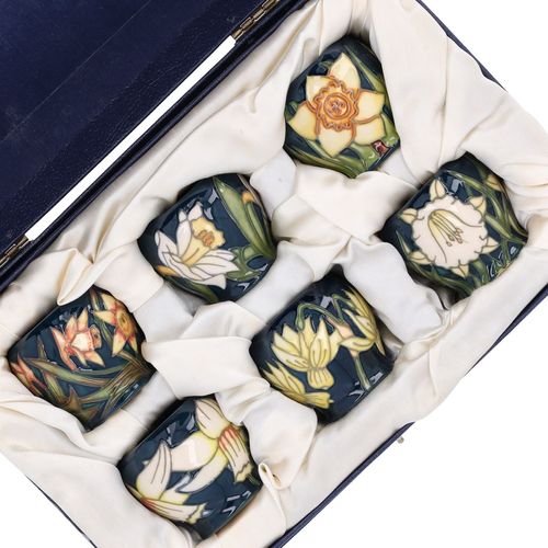 Boxed Moorcroft Daffodil Egg Cups image-2