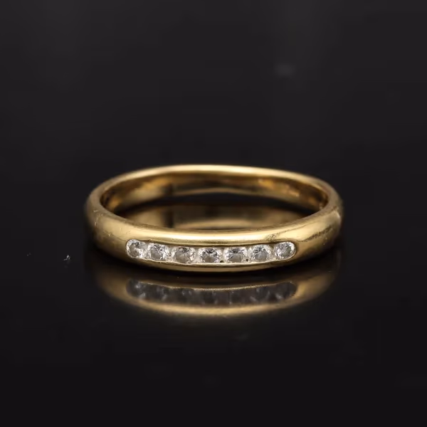 18ct Yellow Gold and Diamond Eternity Ring
