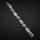 Scandinavian Silver and Enamel Bracelet
