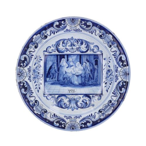 18th Century Dutch Delft Charger image-2
