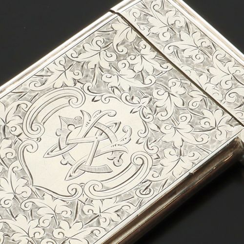 19th Century Silver Card Case image-2