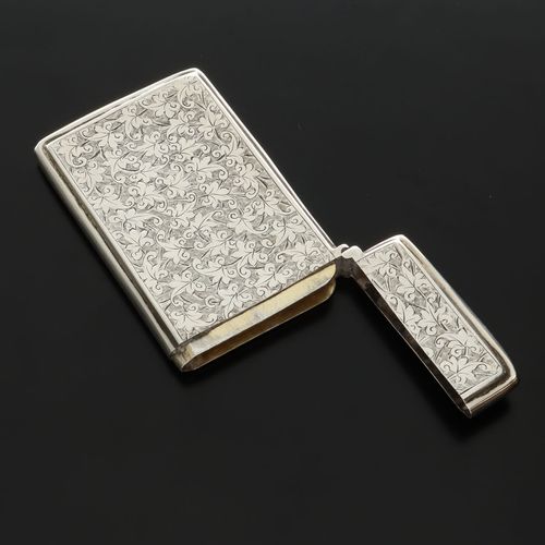 19th Century Silver Card Case image-5