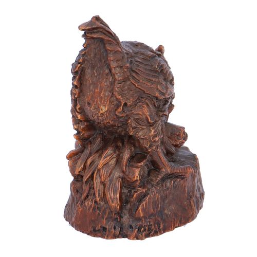 Carved Wooden Cockerel Figure image-6
