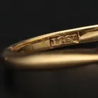 18ct Gold Art Deco Diamond Ring