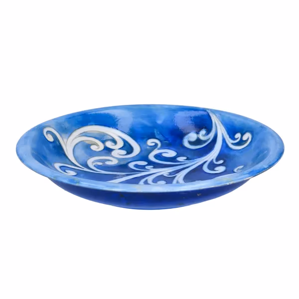William Moorcroft Scrolling Fern Plate