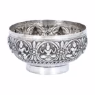 Anglo Indian Solid Silver Bowl