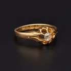 Victorian 18ct Gold Diamond Ring