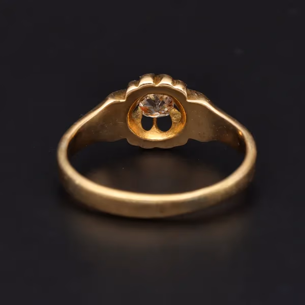 Victorian 18ct Gold Diamond Ring