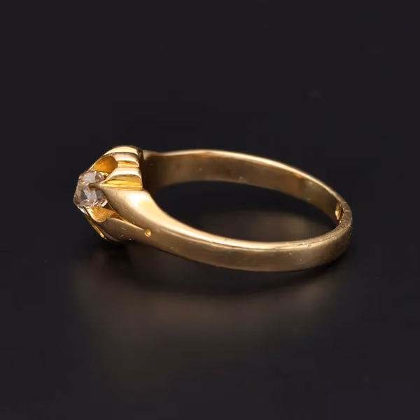 Victorian 18ct Gold Diamond Ring