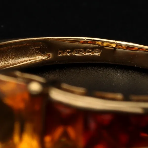 Gold Citrine Ring