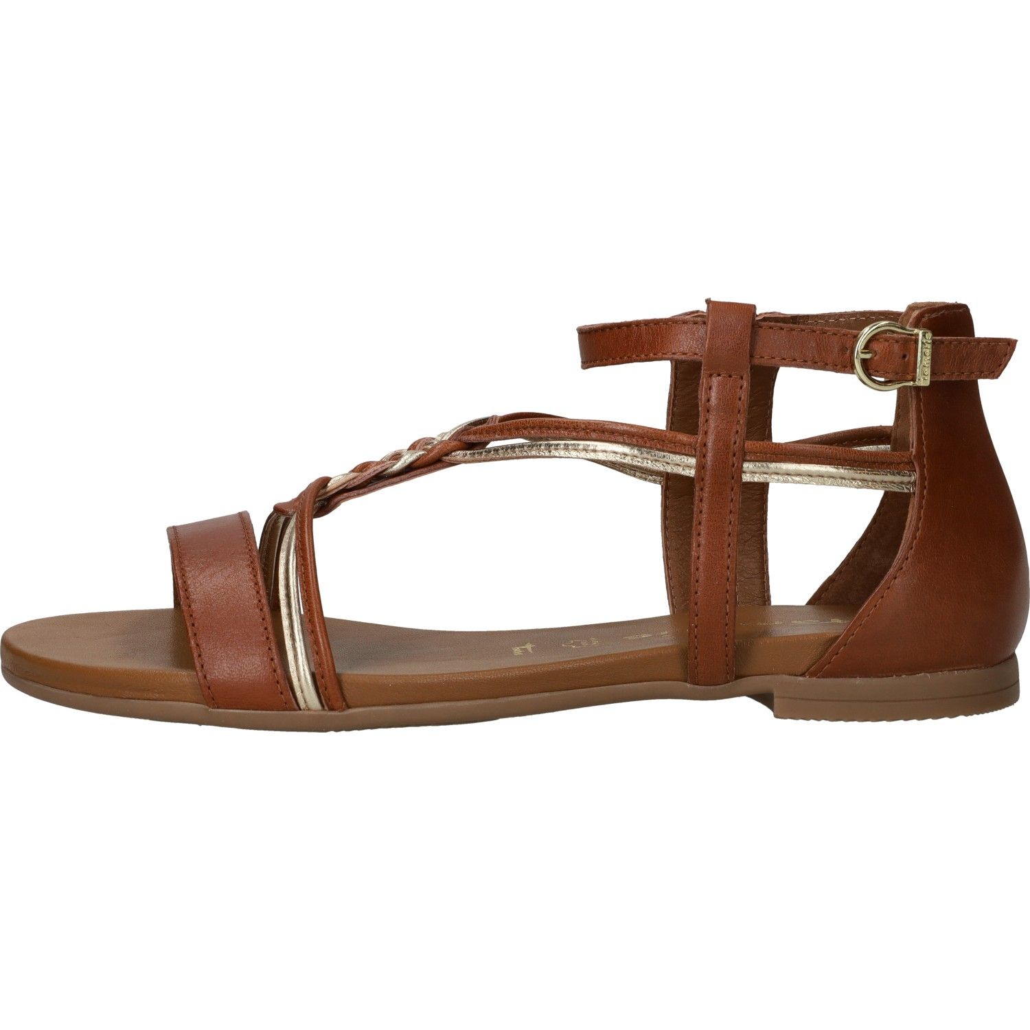 Tamaris Essentials Dames Sandalen - COGNAC COMB - Maat 42