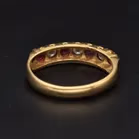 18ct Gold Ruby and Diamond Ring