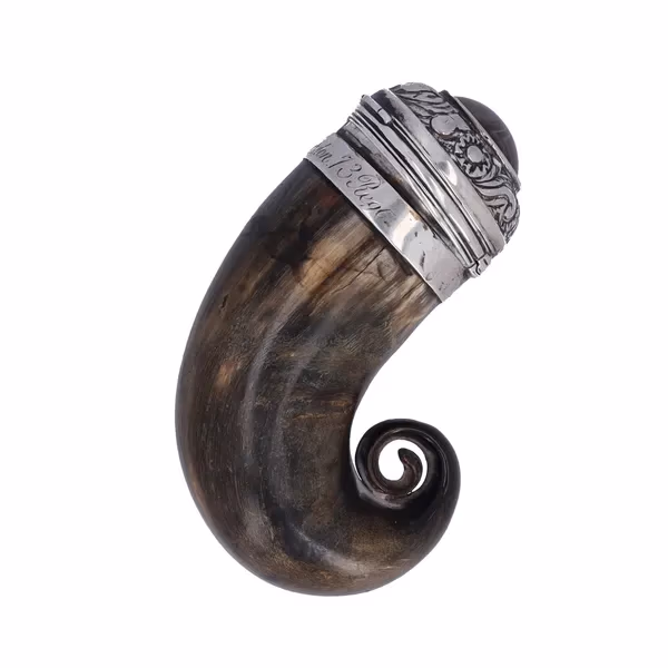 Scottish Rams Horn Snuff Mull