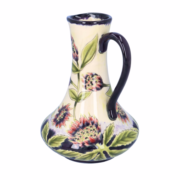 Limited Edition Cobridge Stoneware Astrantia Ewer