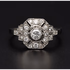 Platinum Diamond Ring