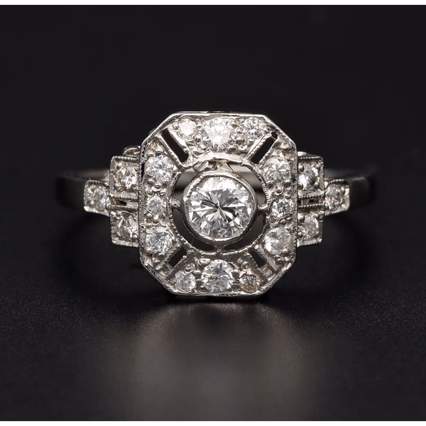 Platinum Diamond Ring