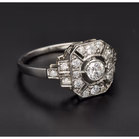 Platinum Diamond Ring