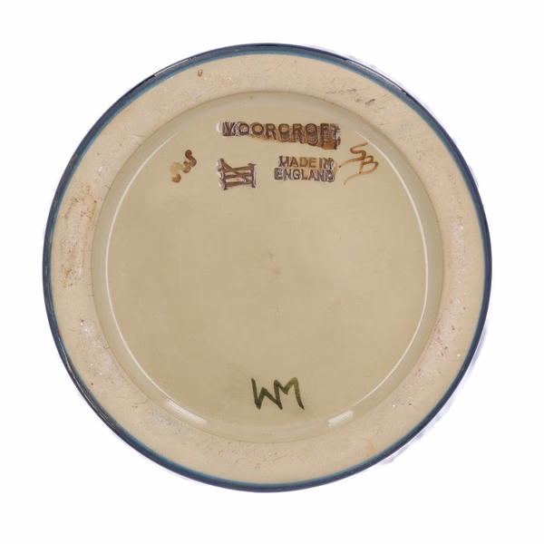 Moorcroft Finches Vase