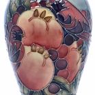 Moorcroft Finches Vase