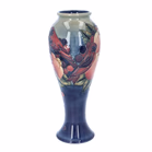 Moorcroft Finches Vase