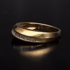 9ct Yellow Gold Diamond Ring