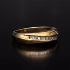 9ct Yellow Gold Diamond Ring