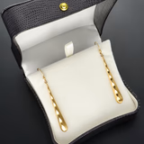 Georg Jensen 9ct Gold Pendant Earrings