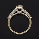 18ct Yellow Gold Diamond Solitaire Ring