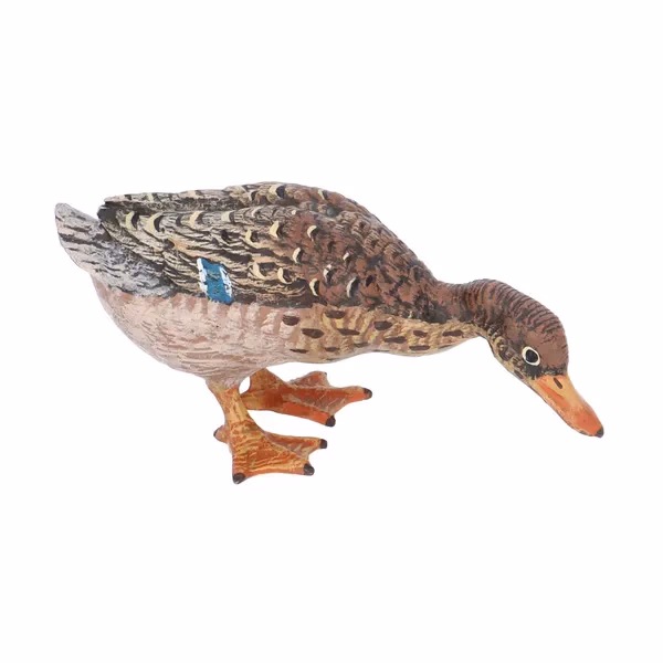 Antique Cold Painted Bronze Duck