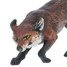 Cold Painted Bronze Fox