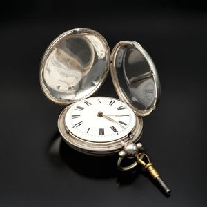 Early 19th Century Silver Full Hunter Pocket Watch