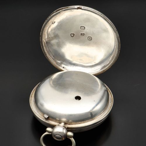 Early 19th Century Silver Full Hunter Pocket Watch image-5