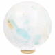 Blauwe aragoniet bol 64 mm - 360° presentation